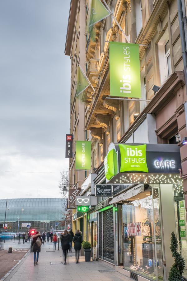 Отель Ibis Styles Strasbourg Centre Gare Экстерьер фото